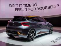 Nissan Sway, fotografiert auf dem Autosalon Genf 2015