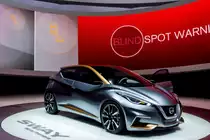 Nissan Sway, fotografiert auf dem Autosalon Genf 2015
