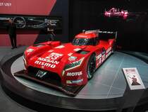 Nissan LeMans Rennwagen für 2015. Foto: genfer Autosalon, März 2015