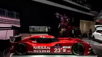 Nissan LeMans Rennwagen für 2015. Foto: genfer Autosalon, März 2015