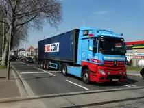 Frankenbach Mercedes Actros 52 am 10.04.15 in Mainz 
