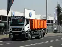 Meinhardt MAN TGS am 10.04.15 in Mainz 