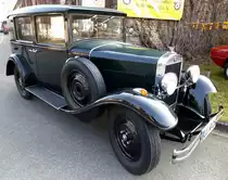 Wanderer W10, Mittelklasse PKW der Chemnitzer Fahrzeugfirma, Bauzeit 1926-32, Oldierama L�rrach, M�rz 2015