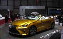 Lexus LF-C2 Concept auf dem genfer Autosalon 2015