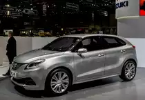 Suzuki ik-2 Concept (New Baleno) auf dem Autosalon Genf 2015.