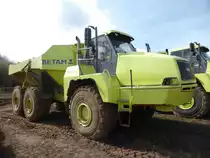 Moxy MT 41 wird eingesetzt beim Bau der Ortsumgehung Konz-Könen (12.04.2015)