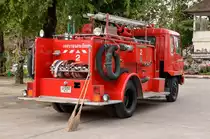 Mitsubishi-Feuerwehrfahrzeug, Chiang Rai, Thailand, Januar 2015