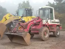 Schaeff SKS 631 auf einem Parkplatz an der B52 am 12.10.2008