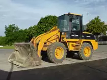 Zeppelin ZLS 80 auf einem Parkplatz bei Findel (Lux.) am 08.06.2014