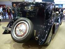 Heckansicht eines Bugatti Typ 41 Royale Coupe Napoleon. Techno Classica Essen am 18.04.2015.