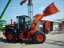 Hitachi ZW 180 aufgenommen bei der Hausausstellung eines Baumaschinenhändlers in Schweich am 26.04.2008