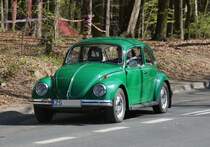 19.4.15 Szczecin-Glebokie / Glambeck. Froschgrüner 1300er VW Käfer.
 