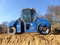 Hamm HD+ 90 VT in der Nähe von Contern (08.03.2015)