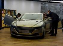 Aston Martin Lagonda, fotografiert auf dem genfer Autosalon 2015.
