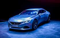 Peugeot Exalt Concept Auto auf dem Autosalon Genf 2015.
