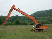 Doosan-Daewoo DX 300 LC in der Nähe von Wasserliesch am 22.05.2008