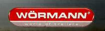 Wrmann, Logo des Anhnger-Centers Wrmann GmbH in Hebertshausen/Bayern, April 2015