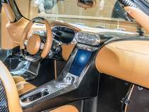 Interieur des Koenigsegg Regera. Foto: Autosalon Genf 2015.