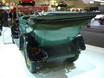 Heckansicht eines Laurin & Klement So-200 von 1921. Techno Classica am 18.04.2015.