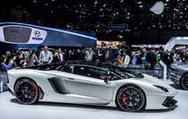 Lamborghini Aventador SV. Foto: Autosalon Genf 2015.