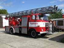 Lkw W 50, Drehleiter mit Korb -Feuerwehr-, Meetzen 17.08.2008