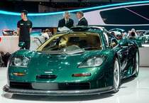 McLaren F-1 GTR LT (Long Tail) aus dem Jahr 1997. Foto: Autosalon Genf 2015.