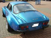 Heckansicht eines Alpine A110 Berlinette. 1961 - 1977. Sammelpunkt zum 3. Borbecker Oldtimertreffen am 26.04.2015.