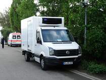 VW Crafter am 28.04.15 auf den Mannheimer Maimarkt. 