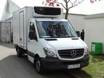 Mercedes Benz Sprinter am 28.04.15 auf den Mannheimer Maimarkt. 