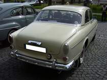 Heckansicht eines Volvo P121. 1956 - 1970. 8. Kettwiger Oldtimerfrühling am 01.05.2015.