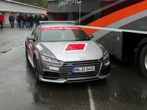 Audi Sport TT Cup Leitfahrzeug am 03.05.15 auf dem Hockenheimring beim DTM Rennen 