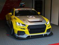 Audi Sport TT Cup Rennwagen am 03.05.15 auf dem Hockenheimring beim DTM Rennen