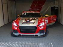 Audi Sport TT Cup Rennwagen am 03.05.15 auf dem Hockenheimring beim DTM Rennen