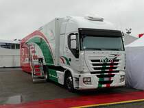 IVECO Stralis am 03.05.15 auf dem Hockenheimring 