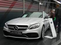 AMG Mercedes Benz C63 am 03.05.15 auf den Hockenheimring  