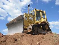 Caterpillar D4H am 30.05.2009 bei Freudenburg