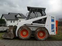 Bobcat 743 am 27.02.2011 in Oberemmel