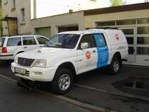 Mitsubishi L 200 einer Fuldaer Reinigungsfirma