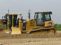 Caterpillar D6K LGP auf der Baumaschinenmesse Intermat in Paris (21.04.2009)