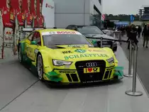 Audi RS5 DTM am 03.05.15 auf Hockenheimring 