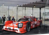 LMP1, Porsche 919 Hybrid, für Le Mans 2015, ausgestellt am 2.Mai 2015 in Spa Francorchamp beim WEC Langstrecken Rennen, 2. WM Lauf