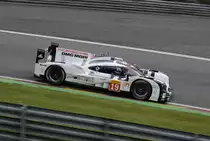 Mitzieher des LMP1, Porsche 919 Hybrid, Nr.19 Fahrer: Nico HÜLKENBERG, Earl BAMBER, Nick TANDY , am 2.Mai 2015 in Spa Francorchamp beim WEC Langstrecken Rennen