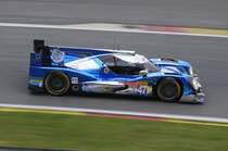 Mitzieher des LMP2, Team  KCMG, Oreca 05 - Nissan  Nr.47: Fahrer: Matthew HOWSON, Richard BRADLEY, Nicolas LAPIERRE , am 2.Mai 2015 in Spa Francorchamp beim WEC Langstrecken Rennen