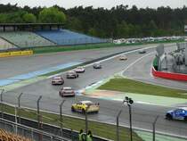 Audi Sport TT Cup in der Einführungsrunde am 03.05.15 auf Hockenheimring