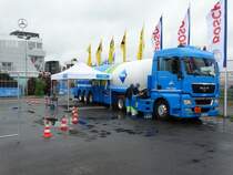 MAN TGX Tanksattelzug am 03.05.15 auf Hockenheimring