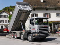 Scania Kipper in Domat-Ems am 07.05.2015