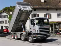 Scania Kipper in Domat-Ems am 07.05.2015