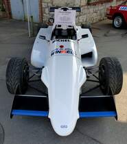 Formel Renault Martini MK48, Frontansicht des Rennwagens, Oldierama Lrrach, Mrz 2015
