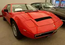 Maserati Merak, Bauzeit 1973-82, Sportwagen mit V6-Mittelmotor, 2965ccm, 200PS, Vmax.240Km/h, Oldierama L�rrach, M�rz 2015