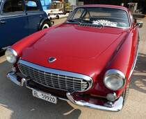 Volvo P1800, schwedischer Sportwagen, Bauzeit 1961-72, Oldierama Lrrach, Mrz 2015